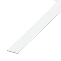 PLAT PVC 100mm Ep 2.5mm 3ML PLAT PVC 100 X 2.5 9010